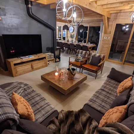Neuf 14 Pers Proximite La Clusaz Et Grand Bornand Chalet *